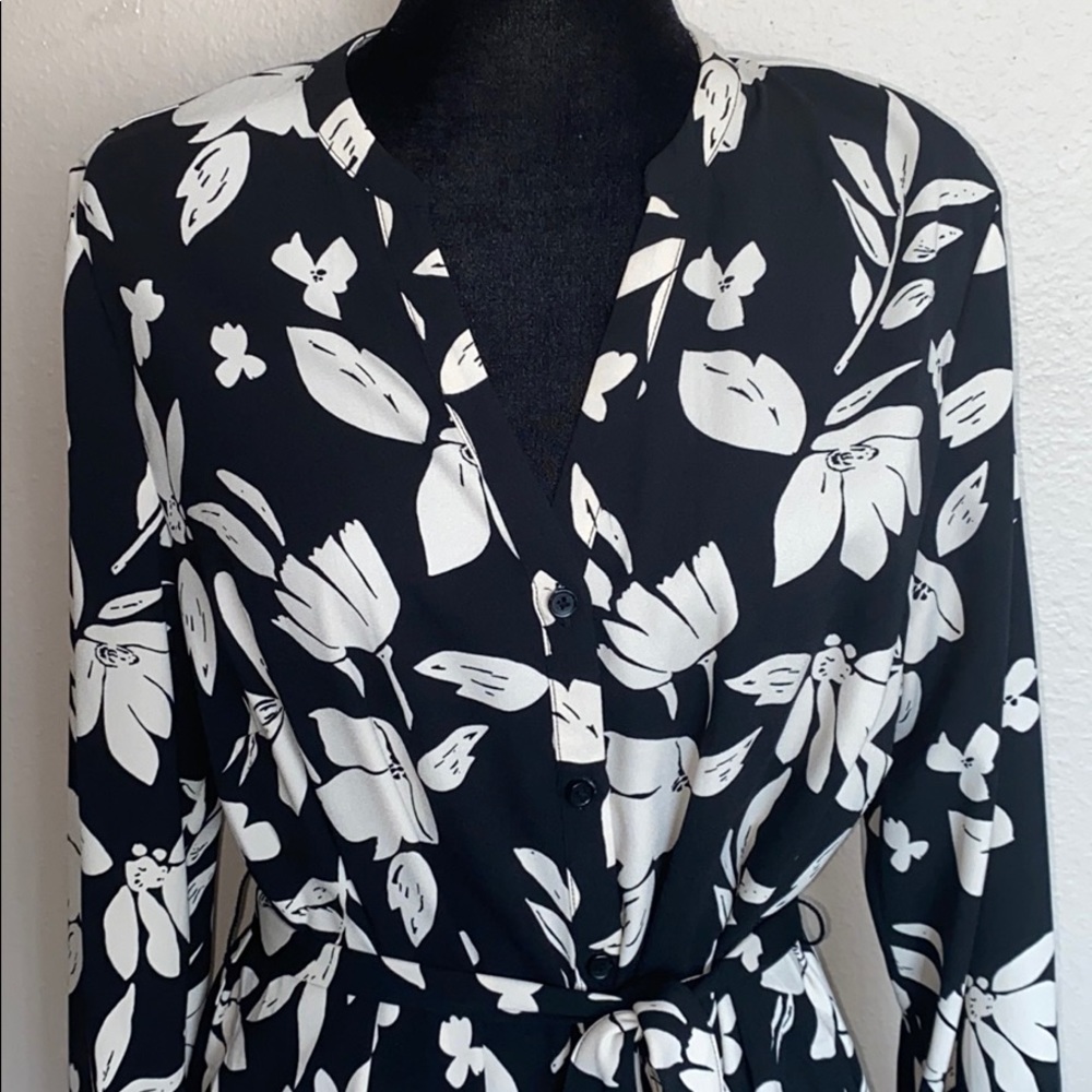 Button Up Wrap Dress - Picture 2 of 6